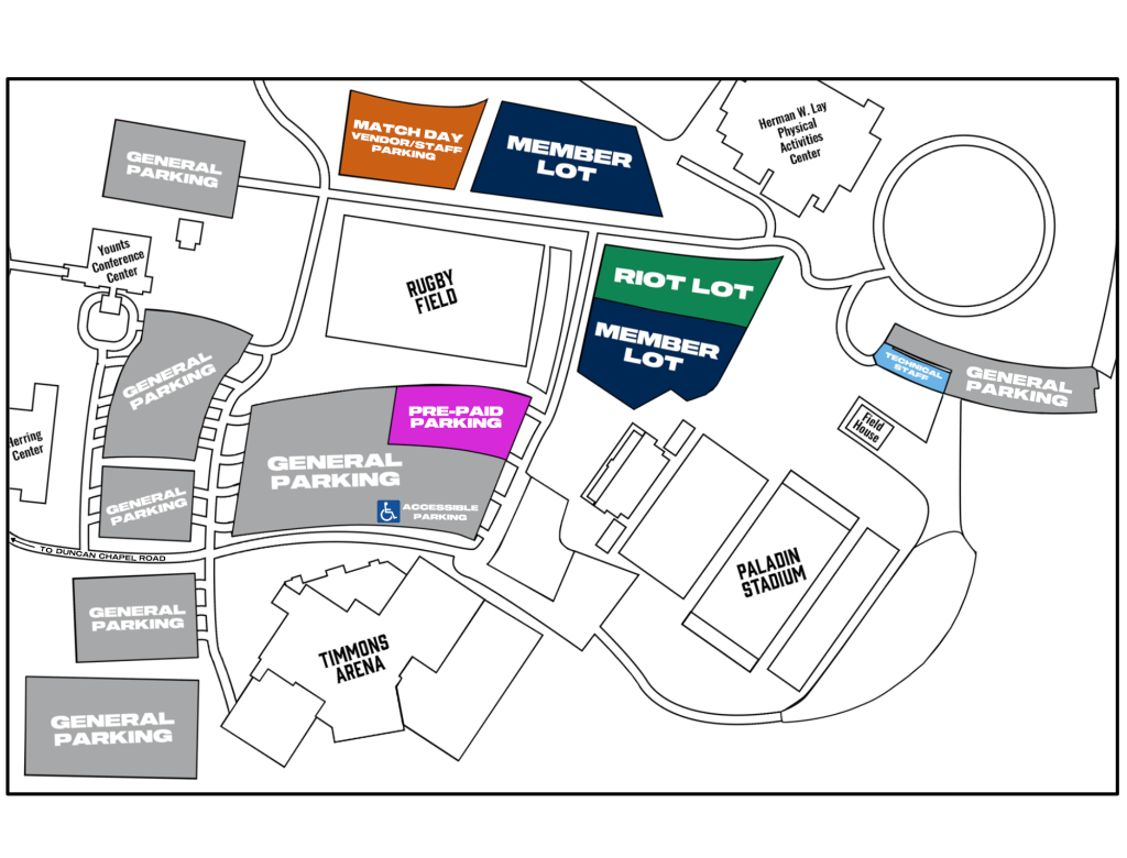 Main parking map