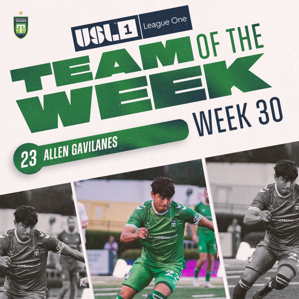Allen Gavilanes earns Team of the Week Honors for week 30.