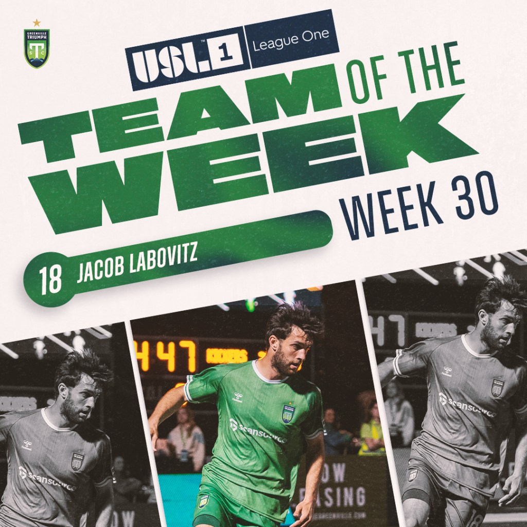 Jacob Labovitz earns Team of the Week Honors for week 30.
